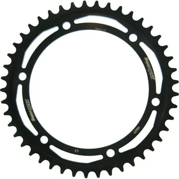 Řetězová sada pro motocykl Řetězová rozeta SUPERSPROX RFE-6609:45-BLK černý 45 zubů, 525