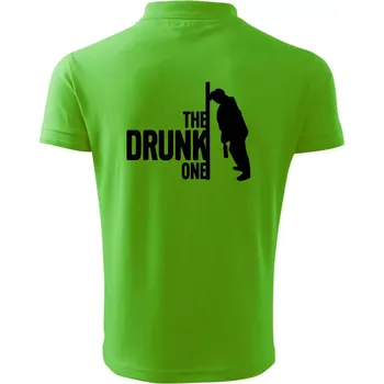 Pánská košile Bachelor party - The drunk one - Polokošile pánská Pique Polo 203 - S ( Apple Green )