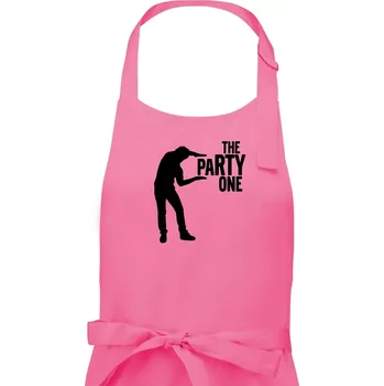 Kuchyňská zástěra Bachelor party - The party one - Pánská zástěra na vaření - Univerzální velikost ( Růžová )