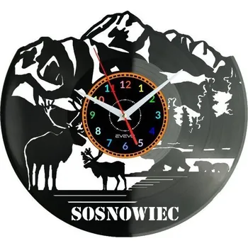 Hodiny Nástěnné hodiny Evevo černé 30 cm