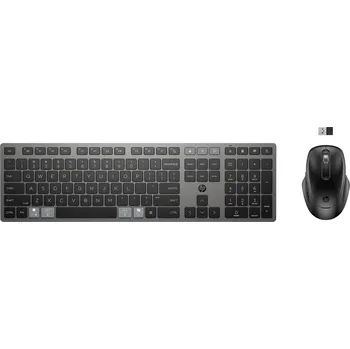 Počítačové příslušenství HP 720 Rechargeable wireless keyboard mouse CZ/SK