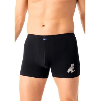 Boxerky Boxerky Key MXH 703 B25 M-2XL černá M