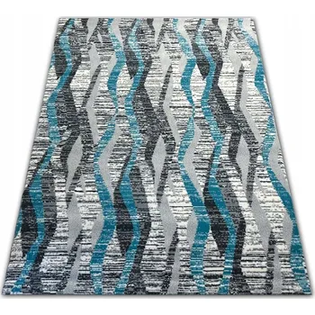 Koberec KOBEREC MĚKKÝ 160x230 DO OBÝVÁKU ELEGANTNÍ MODERNÍ KRÁTKÝ VLAS VZOR LOFT