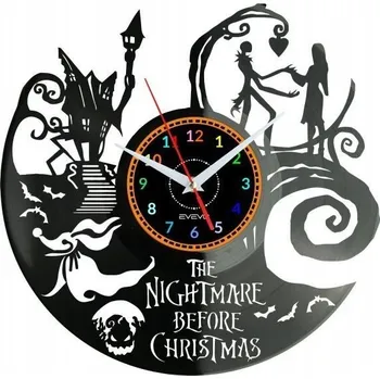 Hodiny UKRADENÉ VÁNOCE NÁSTĚNNÉ HODINY DEKORATIVNÍ MODERNÍ DESKA V