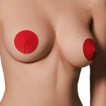 Ozdoba na bradavku Lepítka na bradavky Sublimie red - OBSESSIVE červená Univerzální