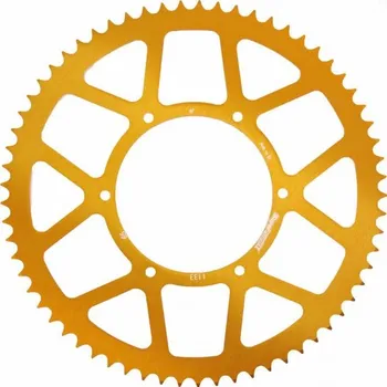 Řetězová sada pro motocykl Hliníková řetězová rozeta SUPERSPROX RAL-1133:65-GLD zlatá