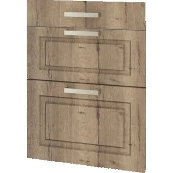 Kuchyňská skříňka Skříňkové dveře BE SMART Rustic XL C 60 3Z dub halifax