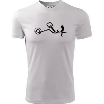Pánské oblečení Detektor na hledání kovů - Pánské triko Fantasy sportovní (dresovina) - XL ( Bílá )