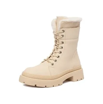 Dámská zimní obuv DeeZee Kotníková obuv 13096-19 Béžová 38