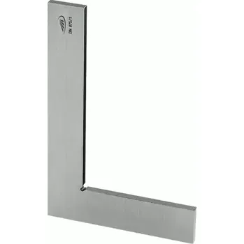Úhloměr Úhelník přesný plochý DIN 875/I A 400x265mm nerez Helios-Preisser