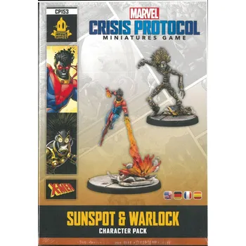 Desková hra Atomic Mass Games Marvel: Crisis Protocol - Sunspot & Warlock