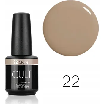 Přípravek na nehty CULT Colour Gel / Hybridní lak 15 ml UV/LED Stone 22