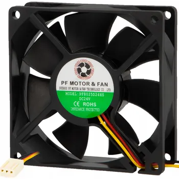 Domácí ventilátor Osový ventilátor Prolech 85-812# 24 V