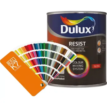 barva na zeď Dulux Resist Gloss - Míchaný odstín 2,5l