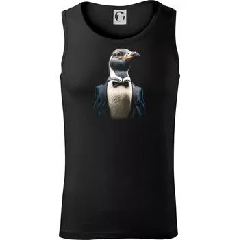 Tučňák v obleku - Tílko pánské Core - 2XL ( Černá )