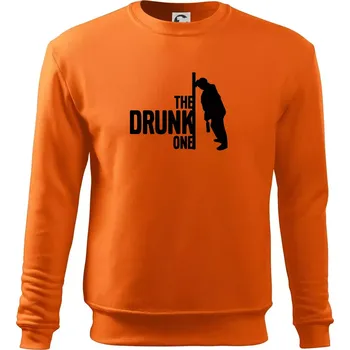 Pánská mikina Bachelor party - The drunk one - Mikina Essential pánská - XL ( Oranžová )