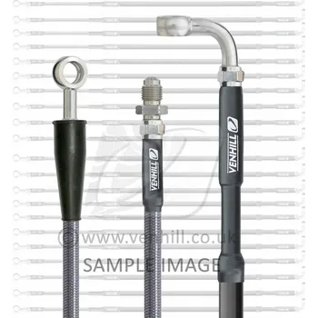 VENHILL hadice přední brzdy sada Venhill K02-1-023/P-CL čirá barva