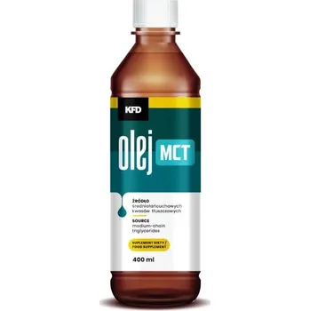 Rostlinný olej MCT olej KFD 400 ml - po expiraci
