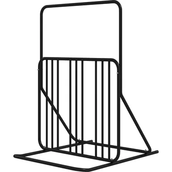 stojan na kolo Stojan na kola DURHAND pro 4 jízdní kola, odolný proti povětrnostním vlivům, přídavný držák, 102 x 92 x 130 cm, černý