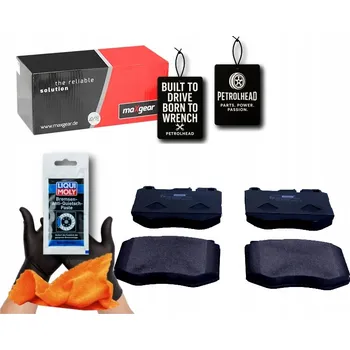 Brzdová destička BRZDOVÉ DESTIČKY MERCEDES C W205 GLC X253 2.0-3.0 14- MAX #Petrolhead Pro+ Kit3