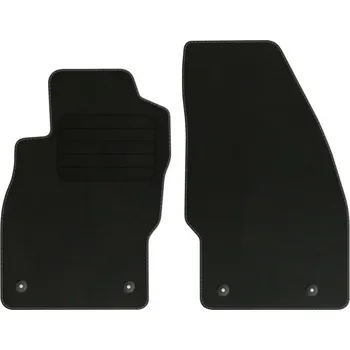 autokoberec Velurové autokoberce s upevněním v sadě Edecor