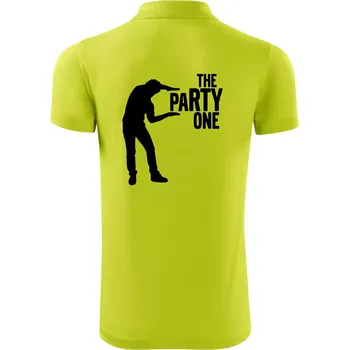 Pánská košile Bachelor party - The party one - Polokošile Victory sportovní (dresovina) - 2XL ( Limetková )