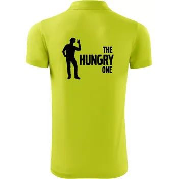 Pánská košile Bachelor party - The hungry one - Polokošile Victory sportovní (dresovina) - M ( Limetková )