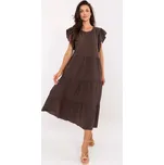 Och Bella Šaty Noira tmavě hnědé Velikost: UNI
