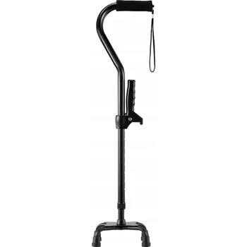 Bezpečnostní kamera VEVOR Składana Laska Udźwig 113KG Regulacja Wysokości Z Podstawa Czarny