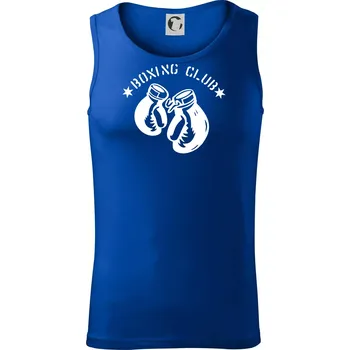 Boxing club nápis - Tílko pánské Core - L ( Královská modrá )
