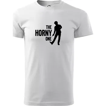 Bachelor party - The horny one - Triko extra velké (5-8XL) - 6XL ( Bílá )