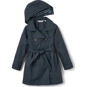 Dámský kabát 694657 - Tchibo - Dětský trenčkot do každého počasí - pro dívky - vel. 170/176 - barva: modrá