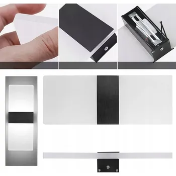 Nástěnné svítidlo LED nástěnné svítidlo do interiéru moderní osvětlení stěn 12W