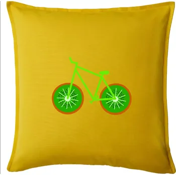 Polštář Kolo Kiwi (Moňas) - Polštář 50x50 - 50x50 - Pouze potah ( Žlutá )