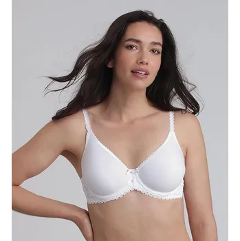 Podprsenka Dámská podprsenka s kosticí PLAYTEX UNDERWIRE PADDED BRA - PLAYTEX - bílá 90 B