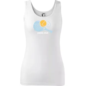 Dámské tričko Padel club - Dámské tílko - L ( Bílá )