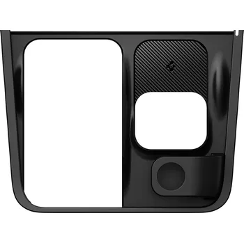 Organizér do auta Organizér 3v1 Spigen pro nabíječku iPhone/AirPods/Watch do Tesla Model 3 / Y