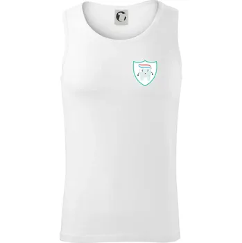 Zoubek na prsu - zubní pasta - Tílko pánské Core - L ( Bílá )