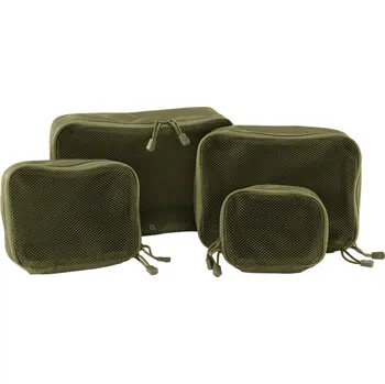 Sada 4 pouzder Brandit US Cooper Cubes - olivové