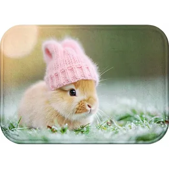 Koupelnová předložka KOUPELNOVÁ PŘEDLOŽKA | MĚKKÁ 60X40 PRYSZNIC MATA ANTYPOŚLIZGOWA STYLOWA VZ