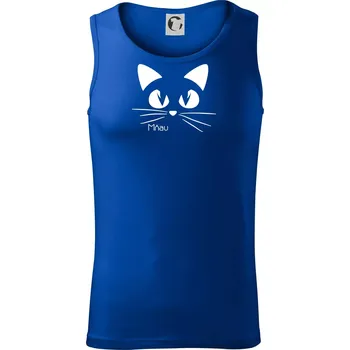 Kočka mňau - Tílko pánské Core - XL ( Královská modrá )