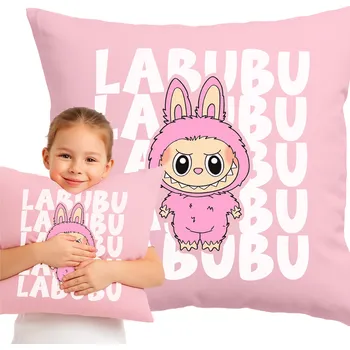 Polštář POLŠTÁŘ LABUBU RŮŽOVÝ SLADKÝ MONSTRUM HIT