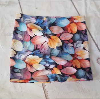 Nákrčník Flísový nákrčník Yháček, Pastelové lístky