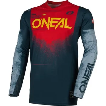 Cyklistické oblečení Dres - O'NEAL Hardwear SWIPE 2026 - modrá/červená XL