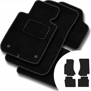 autokoberec Velurové autokoberce Motos 4 ks