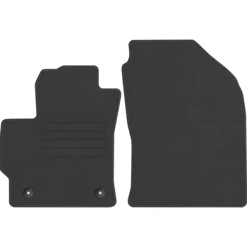 autokoberec Velurové autokoberce s upevněním v sadě Edecor