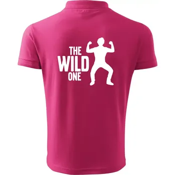 Pánská košile Bachelor party - The wild one - Polokošile pánská Pique Polo 203 - 2XL ( Purpurová )