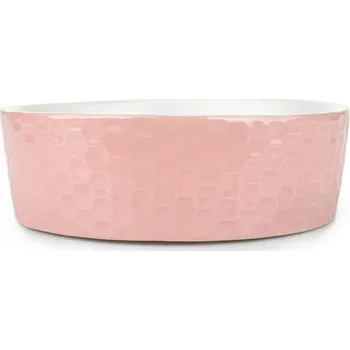Miska pro psa Keramická miska pro jedno zvíře Happet růžová 1 l
