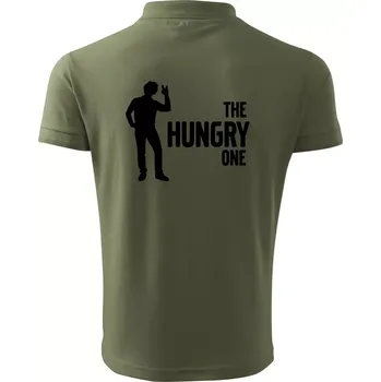 Pánská košile Bachelor party - The hungry one - Polokošile pánská Pique Polo 203 - 5XL ( Khaki )