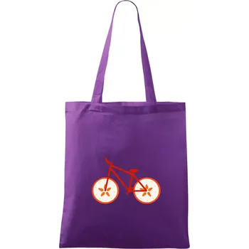 Kolo Jablko (Moňas) - Taška bavlněná - 42 x 38 cm ( Fialová )